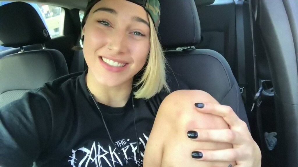 Rhea Ripley driving